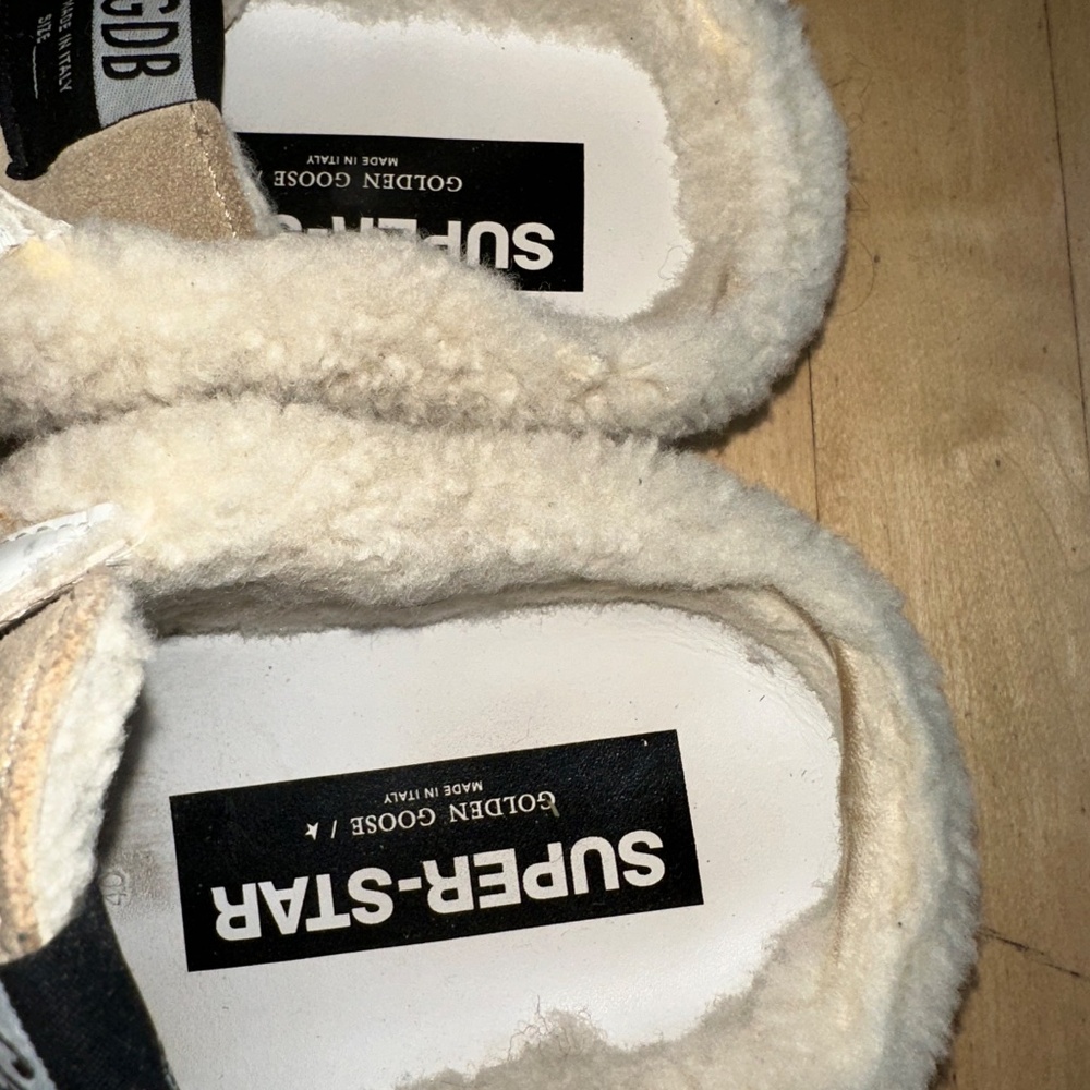 Authentic Golden Goose Super Star Sabot Shealing Mule sneakers, 40,  PG1471 - Picture 4 of 8